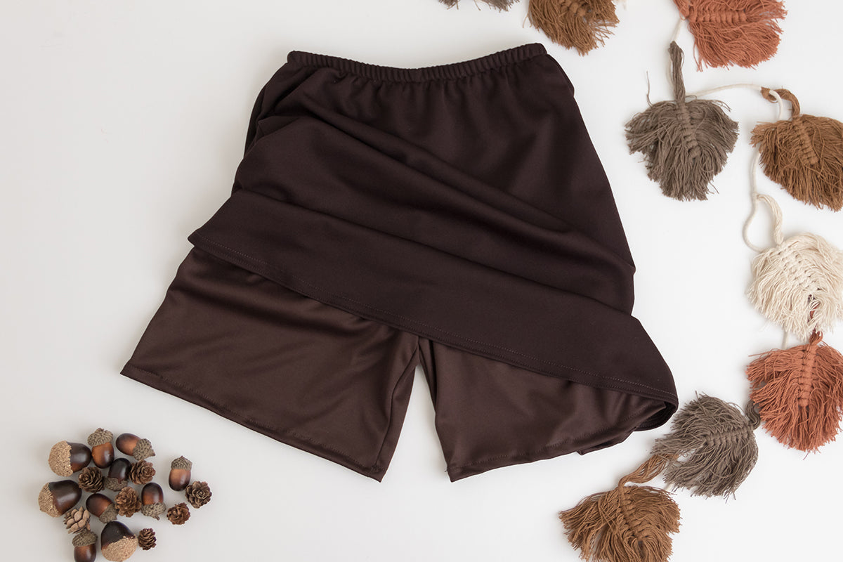 Plus | Skirt-Style Culottes (Winter Solids)