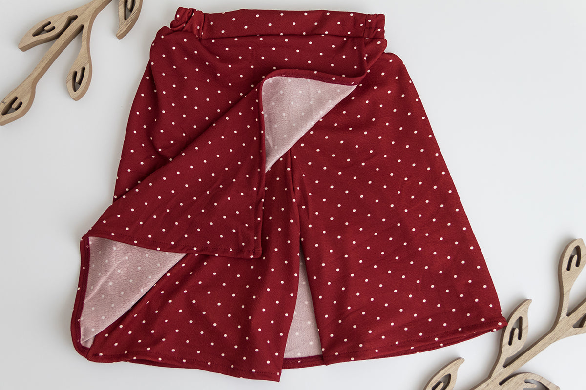 Kids | Combination Culotte - Front Panel & Full Skirt Back (Winter Patterns)