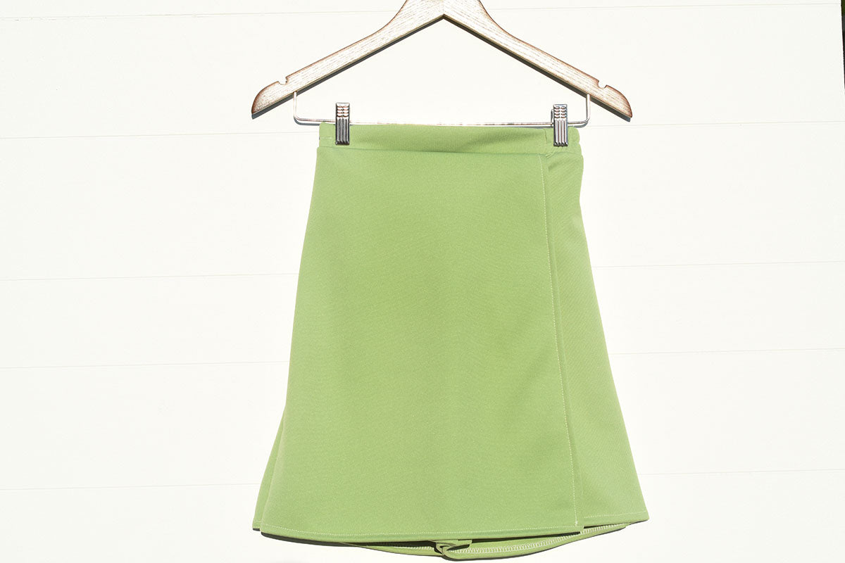 Combination Culotte - Front Panel & Full Skirt Back (Winter Solids)