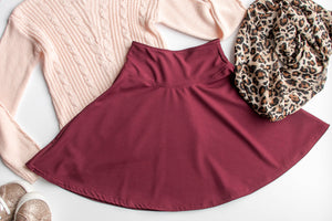 Maternity | Always Skirt (Winter Solids)