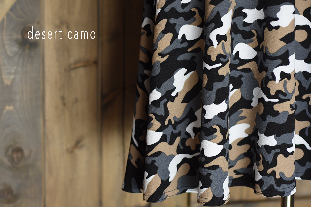 Kids | Combination Culotte - Front Panel & Full Skirt Back (Winter Patterns)