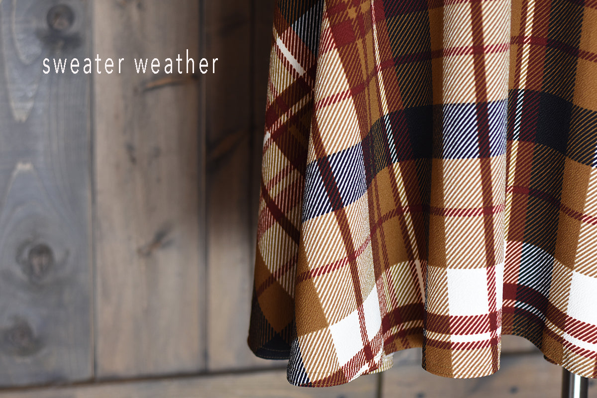 Kids | Combination Culotte - Front Panel & Full Skirt Back (Winter Patterns)