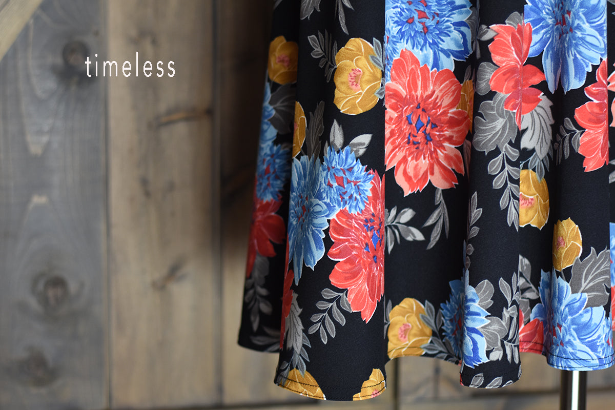 Kids | Combination Culotte - Front Panel & Full Skirt Back (Winter Patterns)