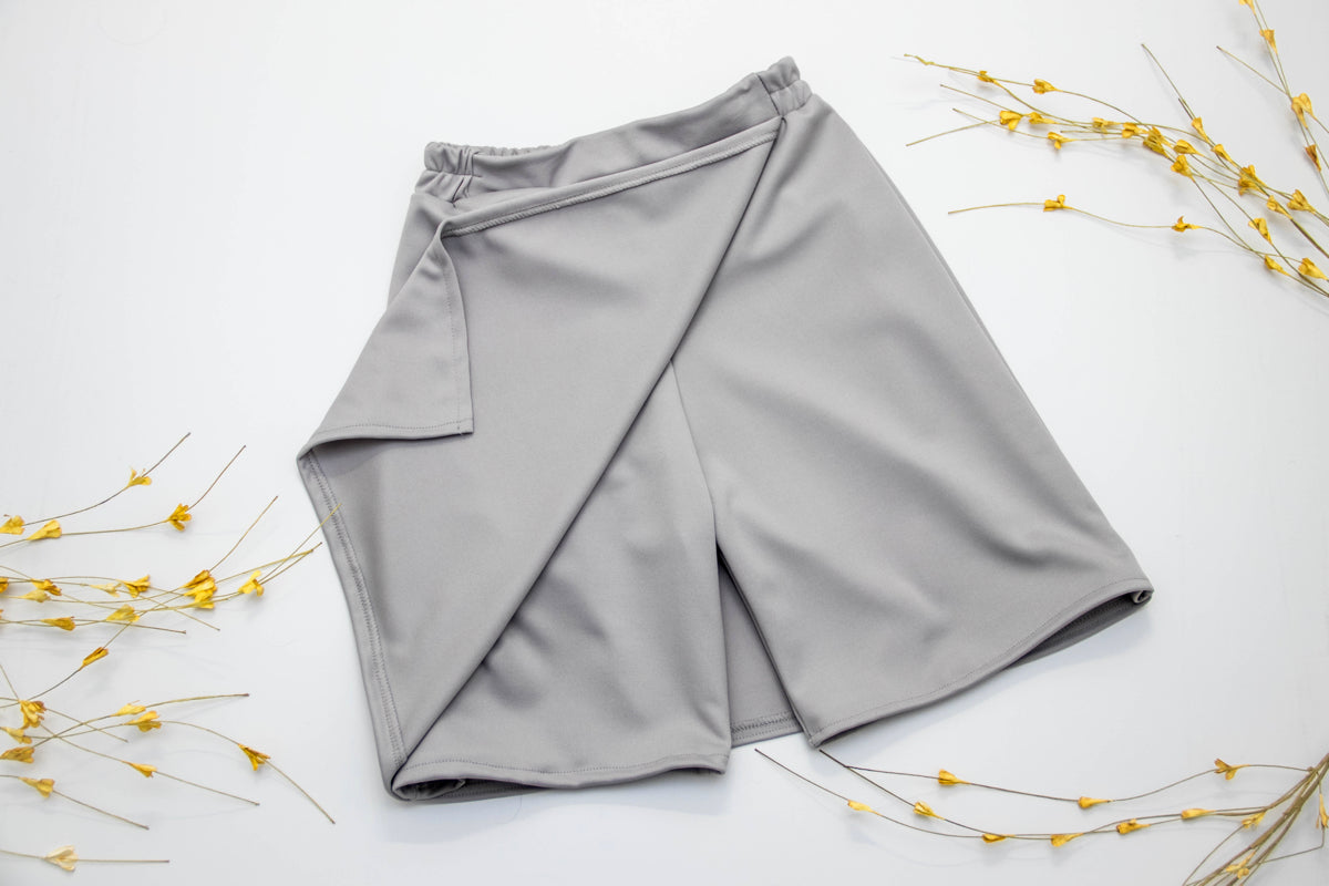 Plus | Combination Culotte - Front Panel & Full Skirt Back (Summer Solids)