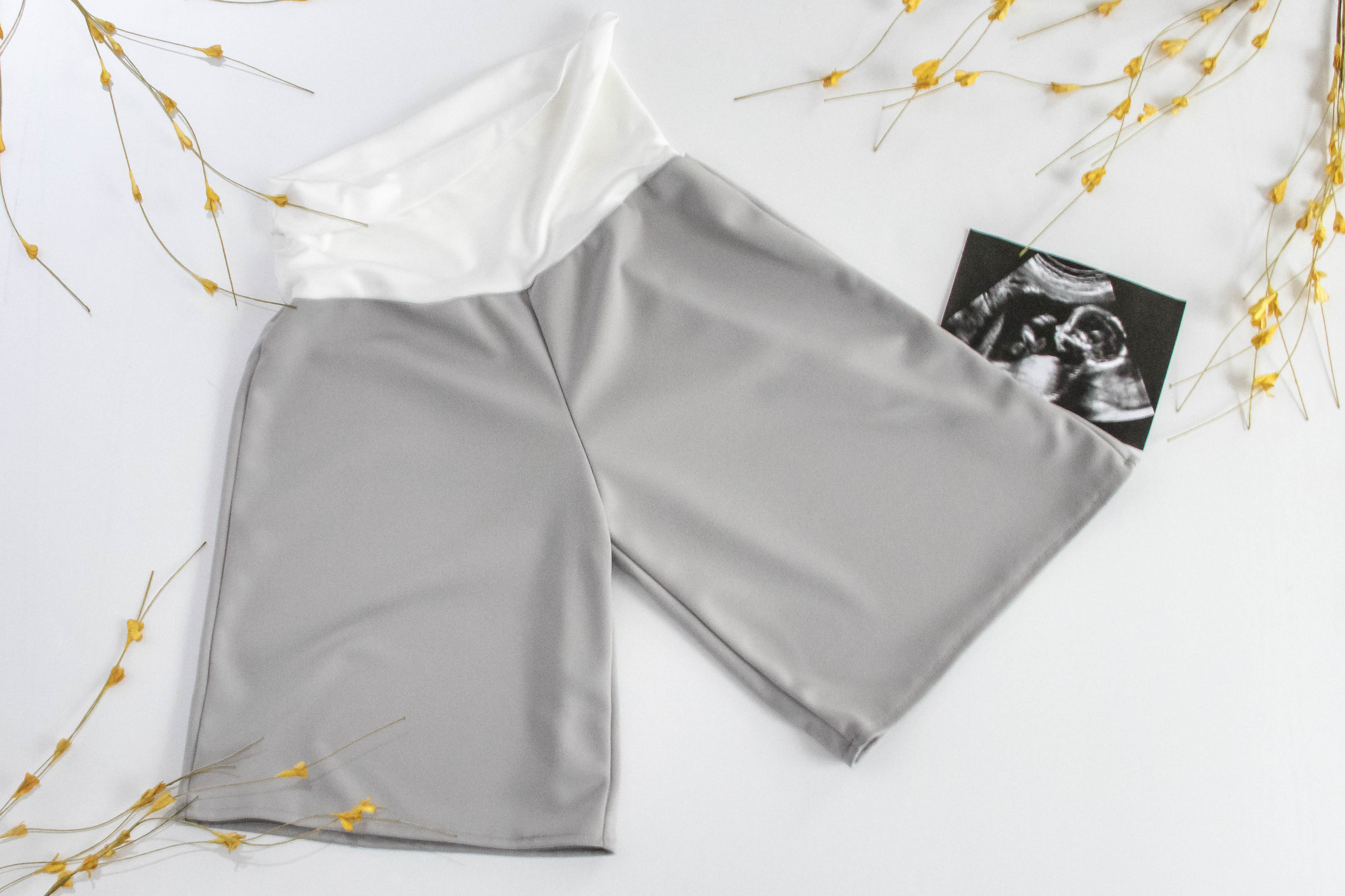 Maternity | Split Skirt (No Panel) (Core Solids)