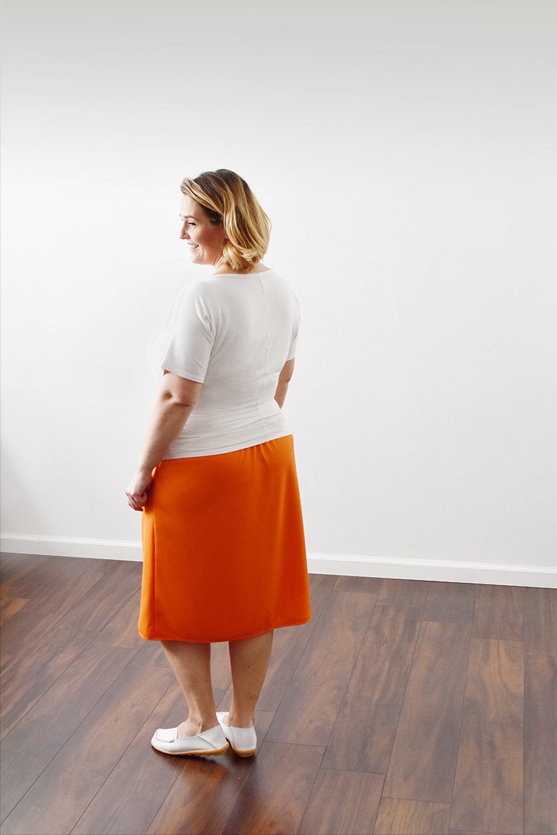 Plus | Skirt-Style Culottes (Summer Solids)