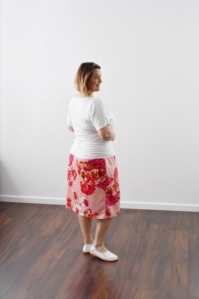 Plus | Straight Active Any-Wear Skirt (Summer Patterns)