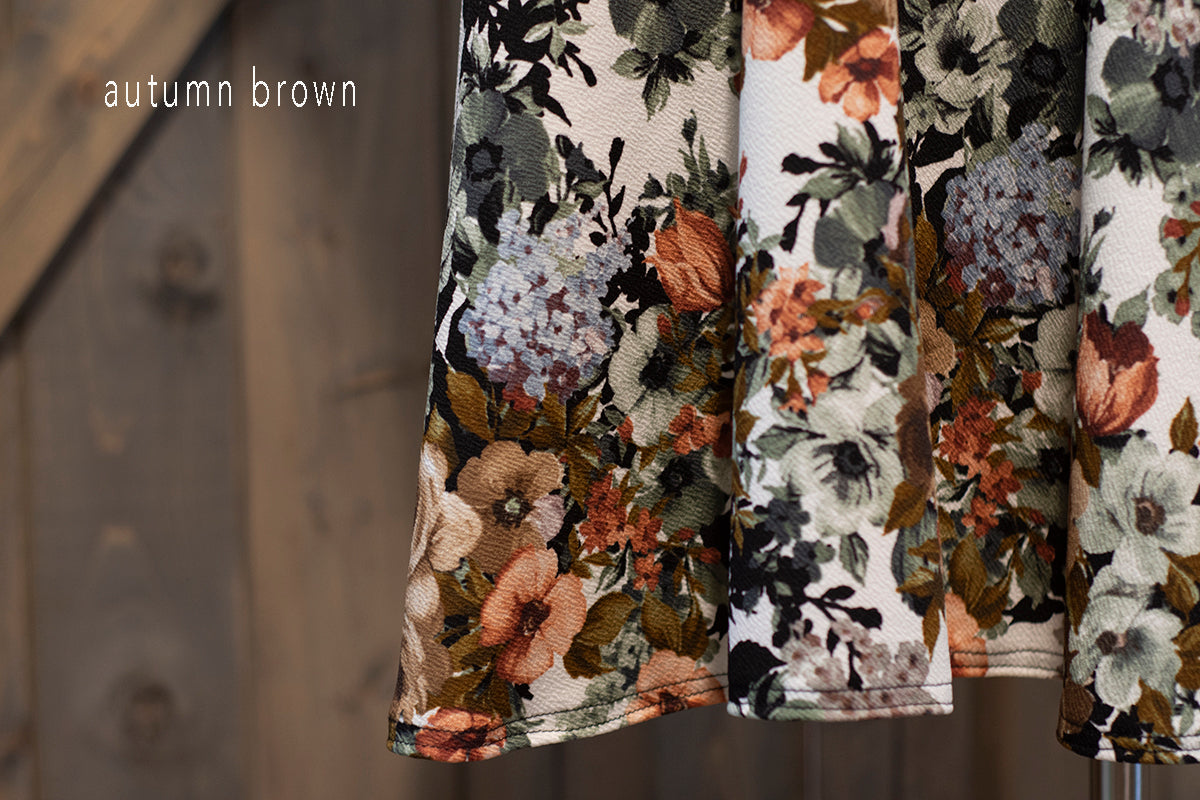 Kids | Combination Culotte - Front Panel & Full Skirt Back (Winter Patterns)